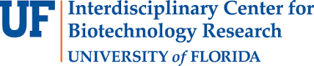 University of Florida interdisciplinary center for biotechnology research logo